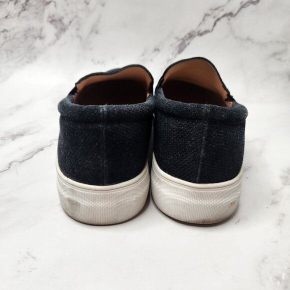 Vince Camuto VP-Korli Black Suede Leather Platform Flats Shoes Women's 8.5 (39) - Picture 4 of 10